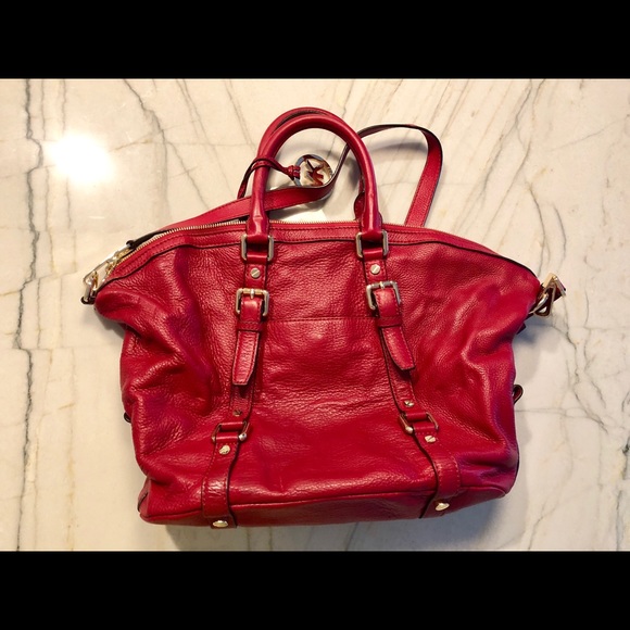 Leather Michael Kors Crossbody or Tote - Picture 3 of 3